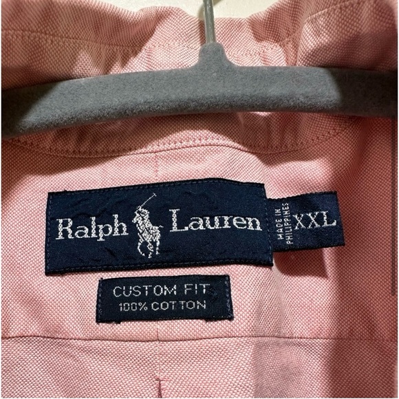 Ralph Lauren Custom Fit Pink Button
Down XXL - Picture 4 of 7